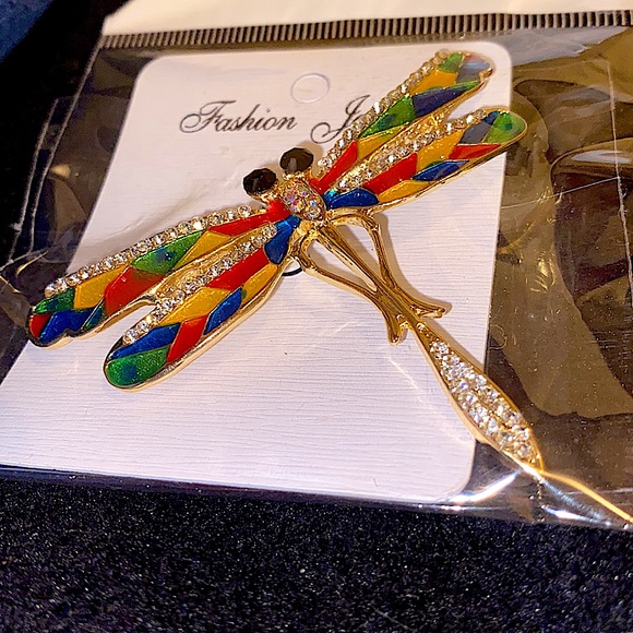 Classy, colourful, Tree brooch - Picture 2 of 3